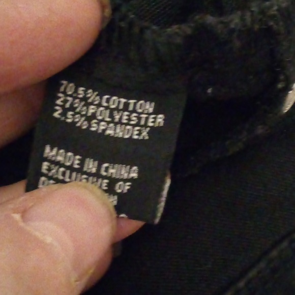 No Boundaries Mid High Rise Black Jeans - Size 11/30 - Picture 9 of 11